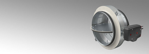 Cirkul&auml;rt brand/brandgasspj&auml;ll EI60S f&ouml;r
v&auml;gg- och kanalmontering